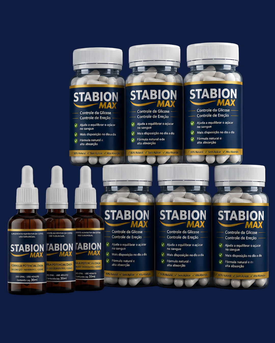 Tratamento de 6 Meses - Stabion Max